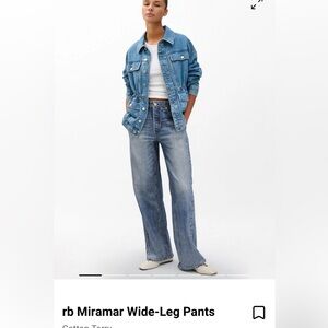 Rag and Bone Miramar Wide Legged M
